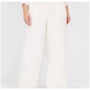 Lane Bryant White Wide Leg Pants – Size 14